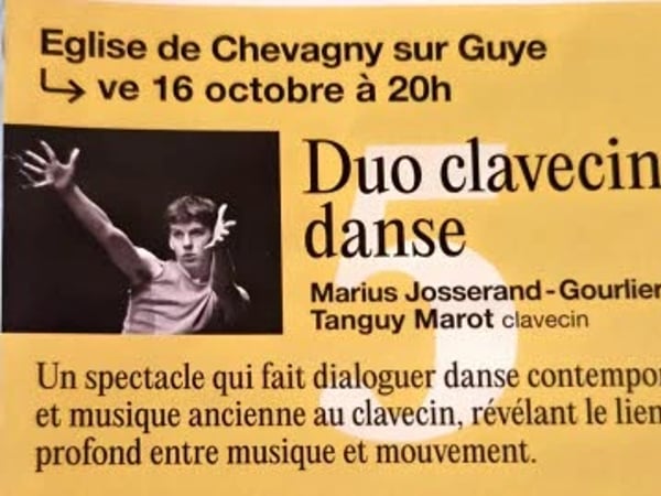 Duo clavecin danse