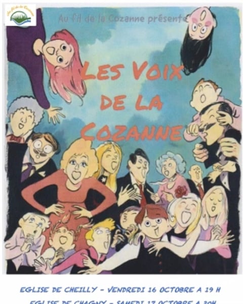 Concert d'automne Les Voix de La Cozanne