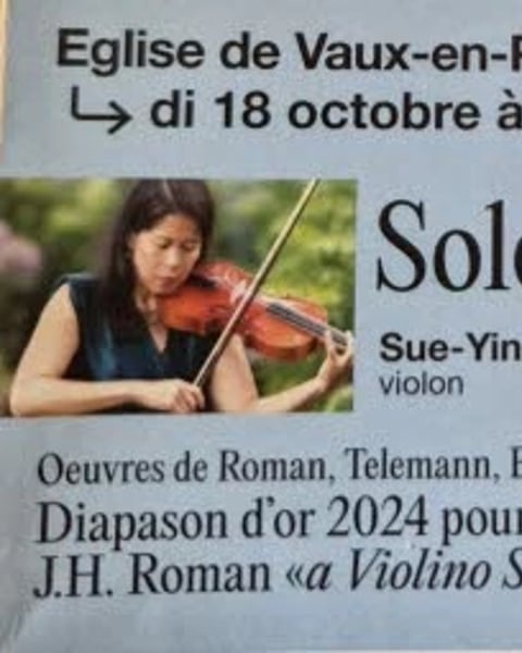 Solo violon - Sue-Ying Koang