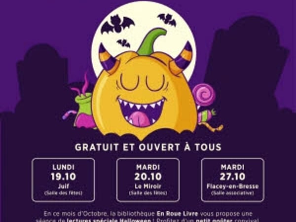 L'Heure des Livres fête Halloween