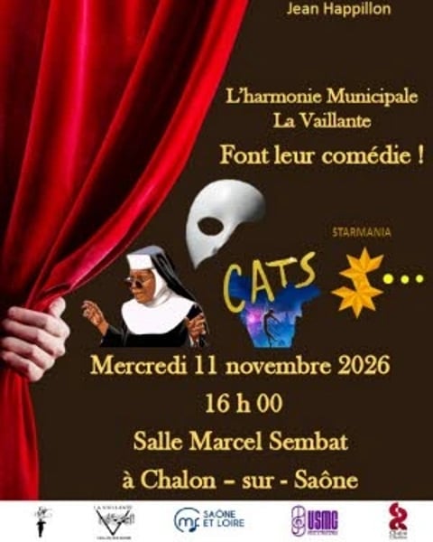 Concert de l'harmonie municipale La Vaillante