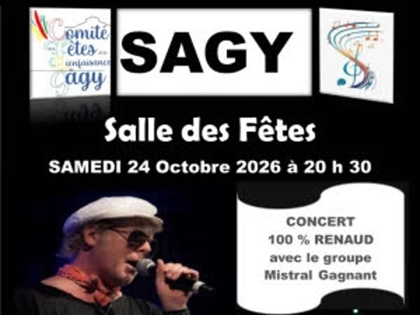Concert Renaud par Mistral Gagnant