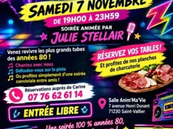 Soirée années 80