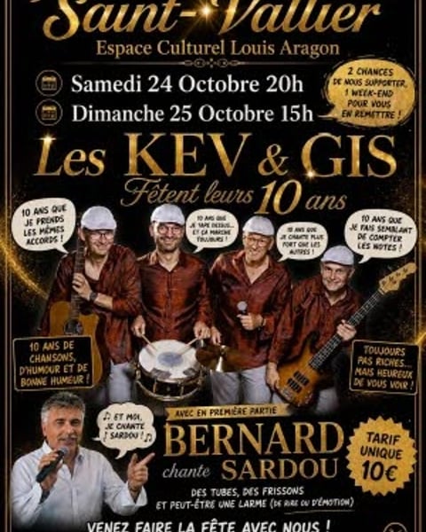 Les Kev et Gis fêtent leurs 10 ans