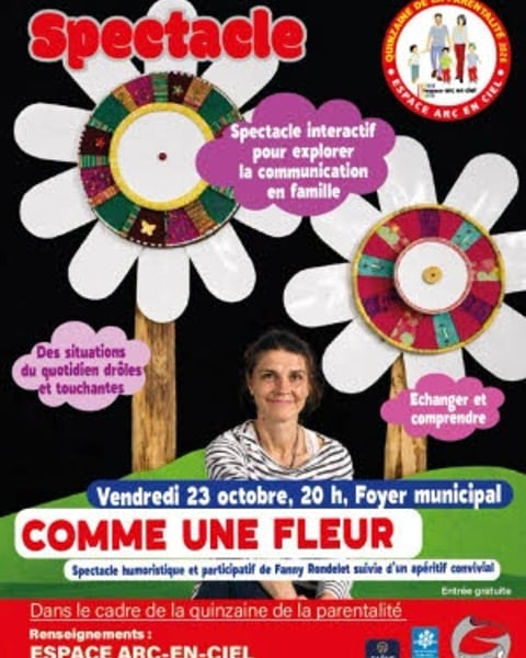 Spectacle participatif « Comme une fleur » de Fanny Rondelet