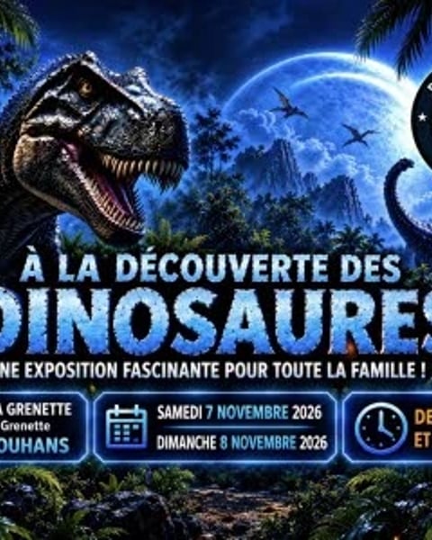 Exposition de dinosaures